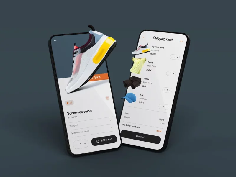marketing-creative-collage-with-phone branding